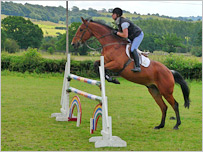 Angie Bell and horse Bradley