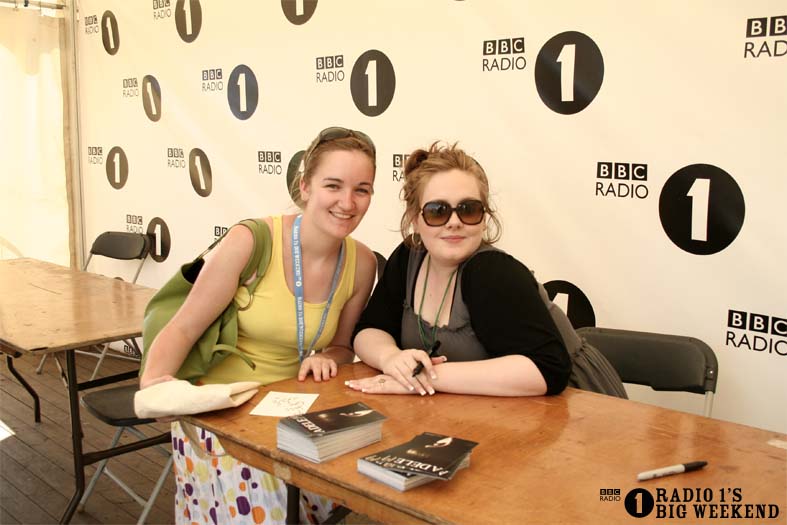 Signing sessions with Adele