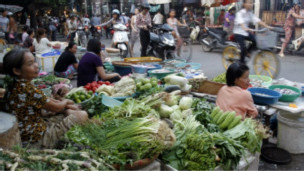 Một ngôi chợ ở TPHCM