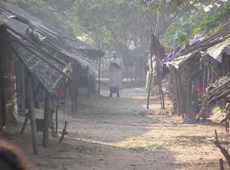 Rohingya refugee camp