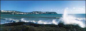 The sea at Torquay