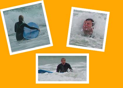 Jo Whiley Team Go Surfing