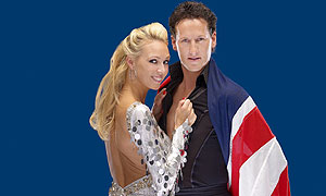 UK entrants Brendan Cole and Camilla Dallerup
