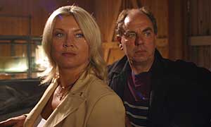 Amanda Redman and Alun Armstrong in New Tricks