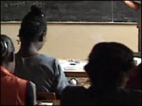 学生教室上课