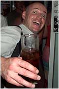 Another hour and a few more pints and I would have beat him