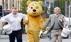 Dash for Cash: Stephen Nolan, Pudsey and Gerry Anderson