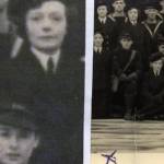 HMS Wasp, Dover. Late 1939/early 1940. Julie Searles and a daughter  (Sylvia?) of J.B.Priestley.