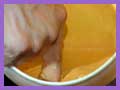 finger in custard