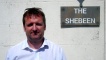 Owner David Carter outside 'The Shebeen'