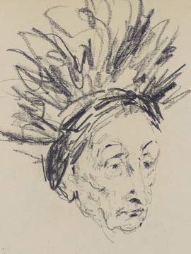 Edith Sitwell by Milein Cosman