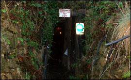 The entrance to an amazing discovery