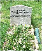 sylvia Plath's grave