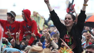 Crowd shots