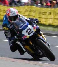 Michael Rutter on a Ducati took 1st place.