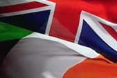 Image of British and Irish flags