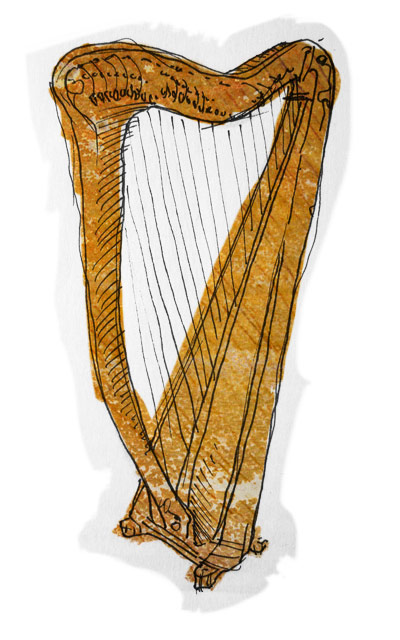 A clarsach