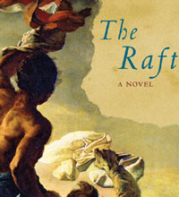 The cover of The Raft by Arabella Edge (c) Pan Macmillan