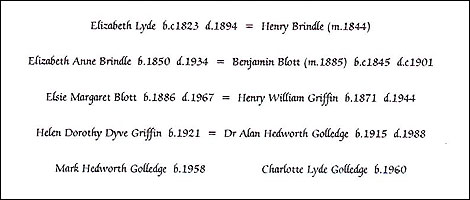 Mark Golledge's pedigree