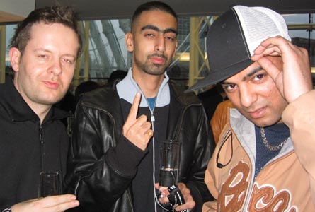 Panjabi Hit Squad pose for the camera!