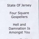 Copy of leaflet given out on the quayside. Copy of leaflet given out on the quayside.