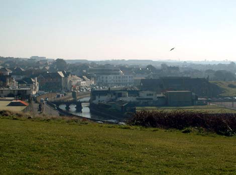 Looking over Bude