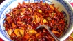 A bowl of hot chillies.