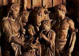 The emperor Marcus Aurelius offering a sacrifice; sculpted relief, c.AD 176-80