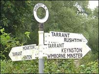 Dorset signpost