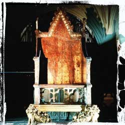 A throne