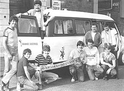 Van heading to Spain...from Belfast