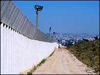 San Diego ve Tijuana arasındaki sınır