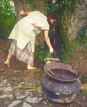 Collecting water