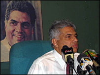 Ranil Wickramasinghe (file photo by Elmo Fernando)