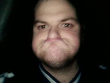 I glued my lip to me nose.
