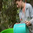 A bucket used for taking showers