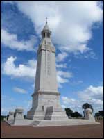 World War One memorial at Notre Dame de Lorette