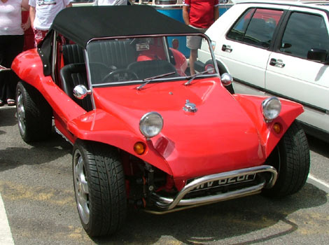 Customised car at Run to the Sun