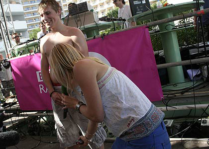 Live from BCM Square in Magaluf