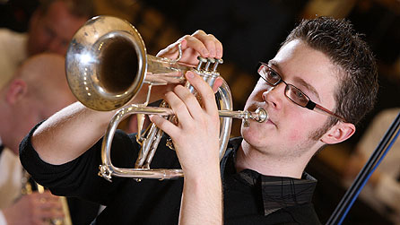 David Moore, one of the finalists for this year's Radio 2 Young Brass Soloist Competition