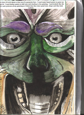Gargoyle close-up