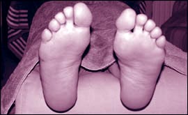 feet