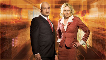 Dragons' Den online: Shaf Rasul and Julie Meyer