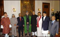 د سارک سازمان غړي.