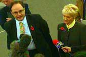 Image of Peter Weir and Pauline Armitage