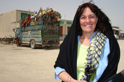 Jane Corbin in Afghanistan