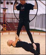 Circus performers