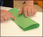 Picture: fold your paper in half