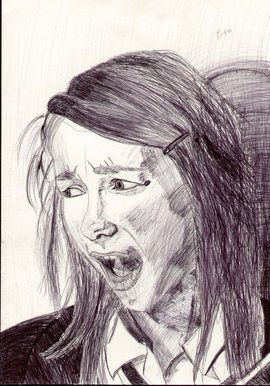Sketch of girl