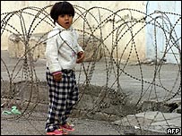 Criança em Mosul